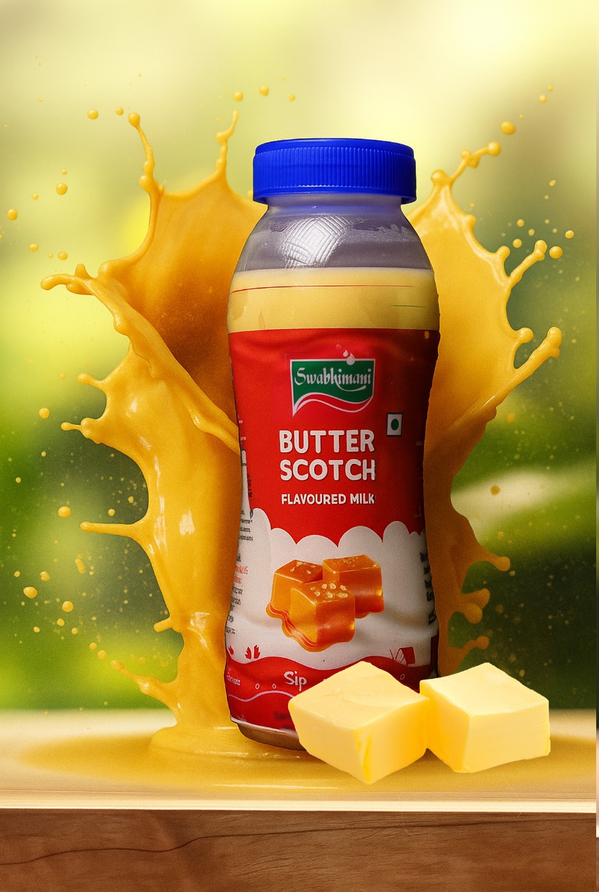 Butter Scotch Flavoured Milk